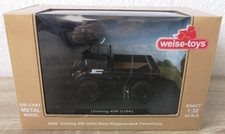 Weise Toys 2040 Unimog 406 (U84) STOTZ Klappverdeck Fahrerhaus Ltd. Ed. 500 1:32