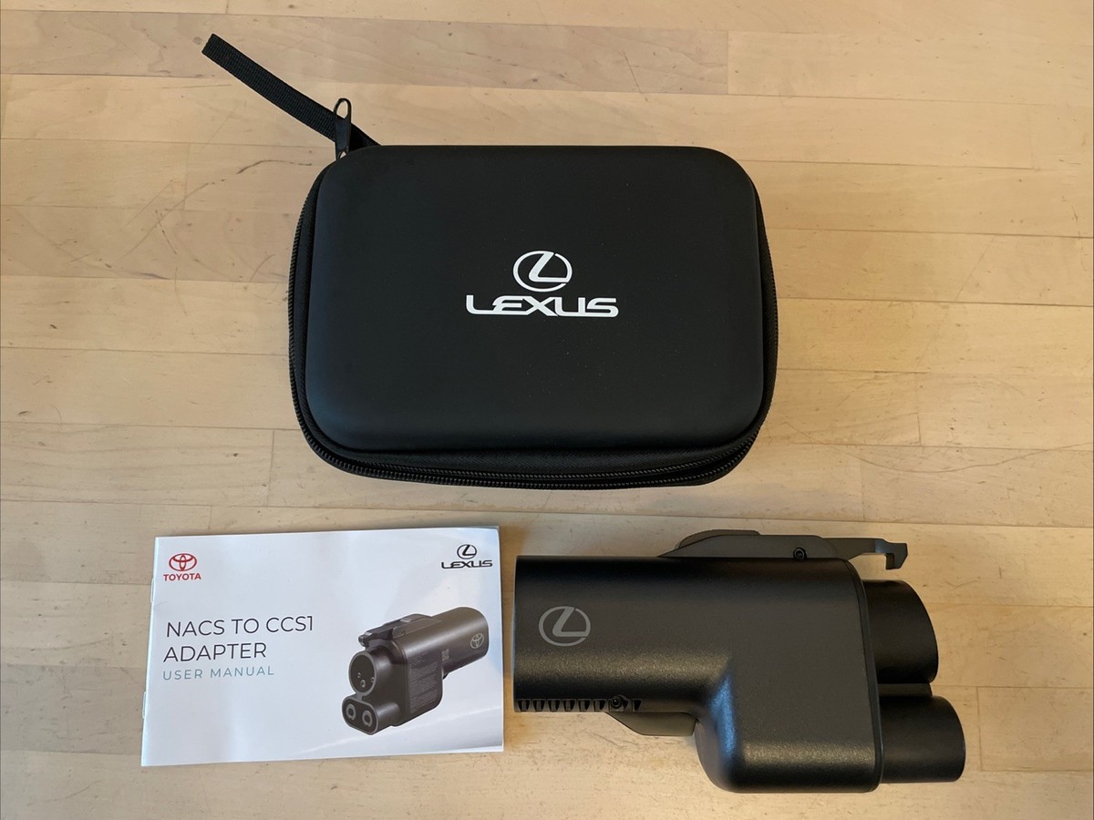 Toyota NACS to CCS1 Tesla Supercharger adapter for BZ4X EV Fast DC