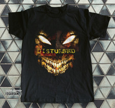 Disturbed American Heavy Metal Band Black T-s...
