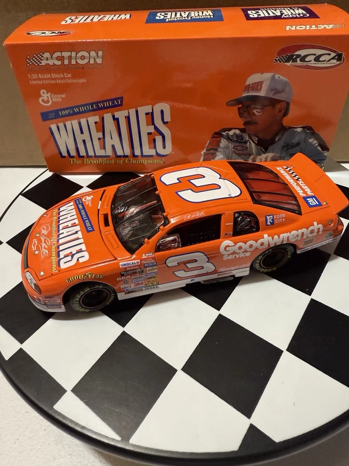 Dale Earnhardt #3 GM Goodwrench Wheaties 1/32 RCCA 1997 Nascsar Diecast - Image 2 of 4