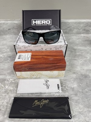 MAUI JIM | NEW | RED SANDS | 432 - 2M | MATTE BLACK | NEUTRAL GREY