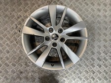 13-20 SKODA OCTAVIA MK3 17 INCH 10 SPOKE 5 STUD ALLOY WHEEL 17X7J (SCRATCHED)