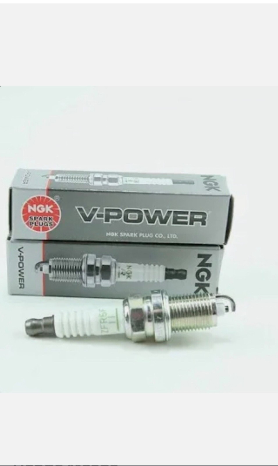 NGK 4 Spark Plugs V-power ZFR5F11 For Acura Chrysler Dodge Honda Mazda