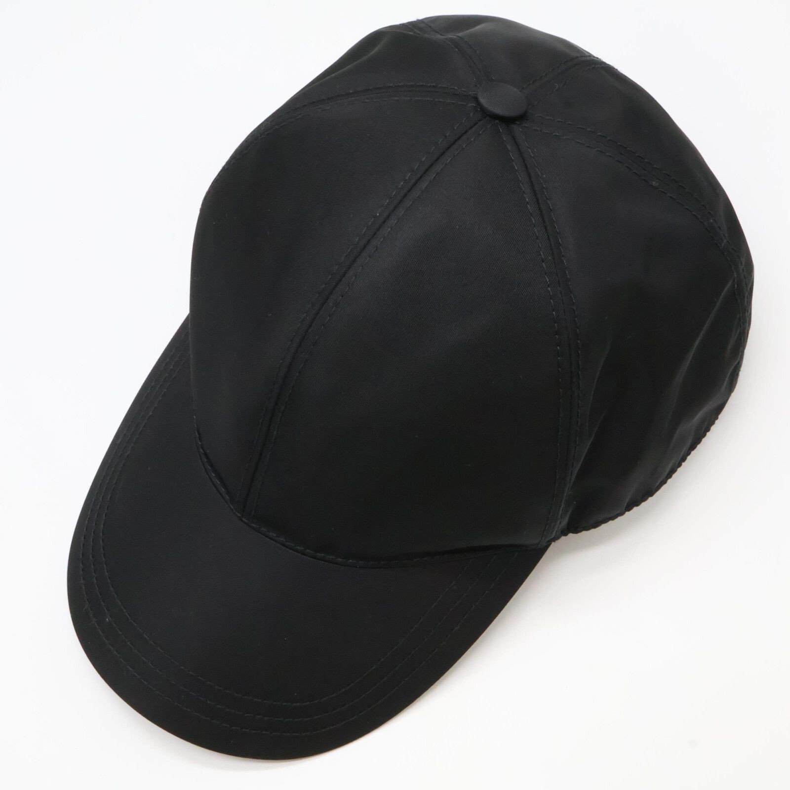 PRADA Re-Nylon Triangular Logo Baseball Cap Men M… - image 6