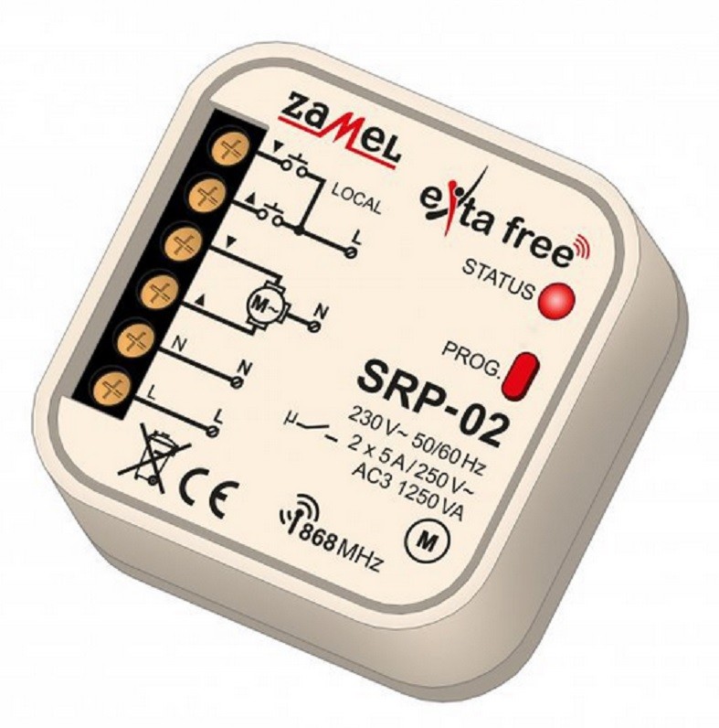 SRP-01 ROLLER SHUTTER CONTROLLER WIRED EXT10000126