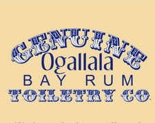 Genuine Ogallala Bay Rum Aftershave  Skin Toner