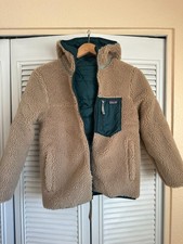Patagonia Children's Kid's Medium Brand New SAMPLE Reversible Jacket Fleece