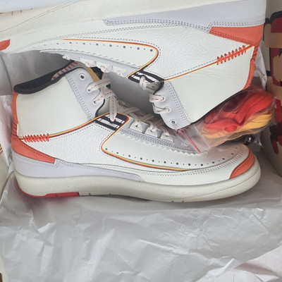 Jordan Air Jordan 2 Maison Château Rouge United Youth International Sail/Orange 