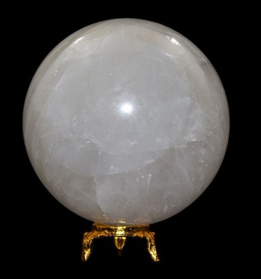 100MM Petalite Quartz Healing Crystal Ball Chakra Balance Energy Gemstone Sphere