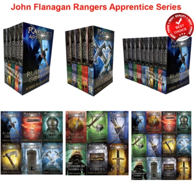 Rangers Apprentice Series collection John Flanagan Books Set Fantasy Pack NEW