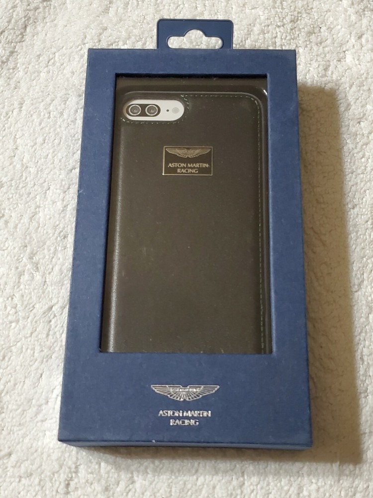 iphone 7 Plus Case, ASTON MARTIN, Luxury Series, Exact Fit Genuine Leather