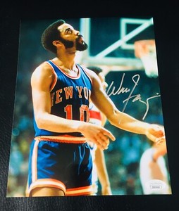 walt frazier autograph