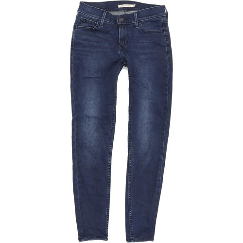 Pantalon Jean Vintage Lee - Taille Haute Slim Stretch - Taille W26/L34 (32/34 FR) - Bleu - Neuf Avec étiquettes