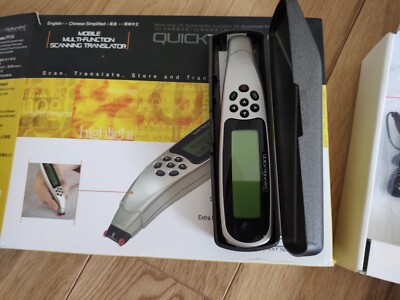 Wizcom Lesestift Quicktionary 2 Premium Mobiles Multifunktions-Scannen
