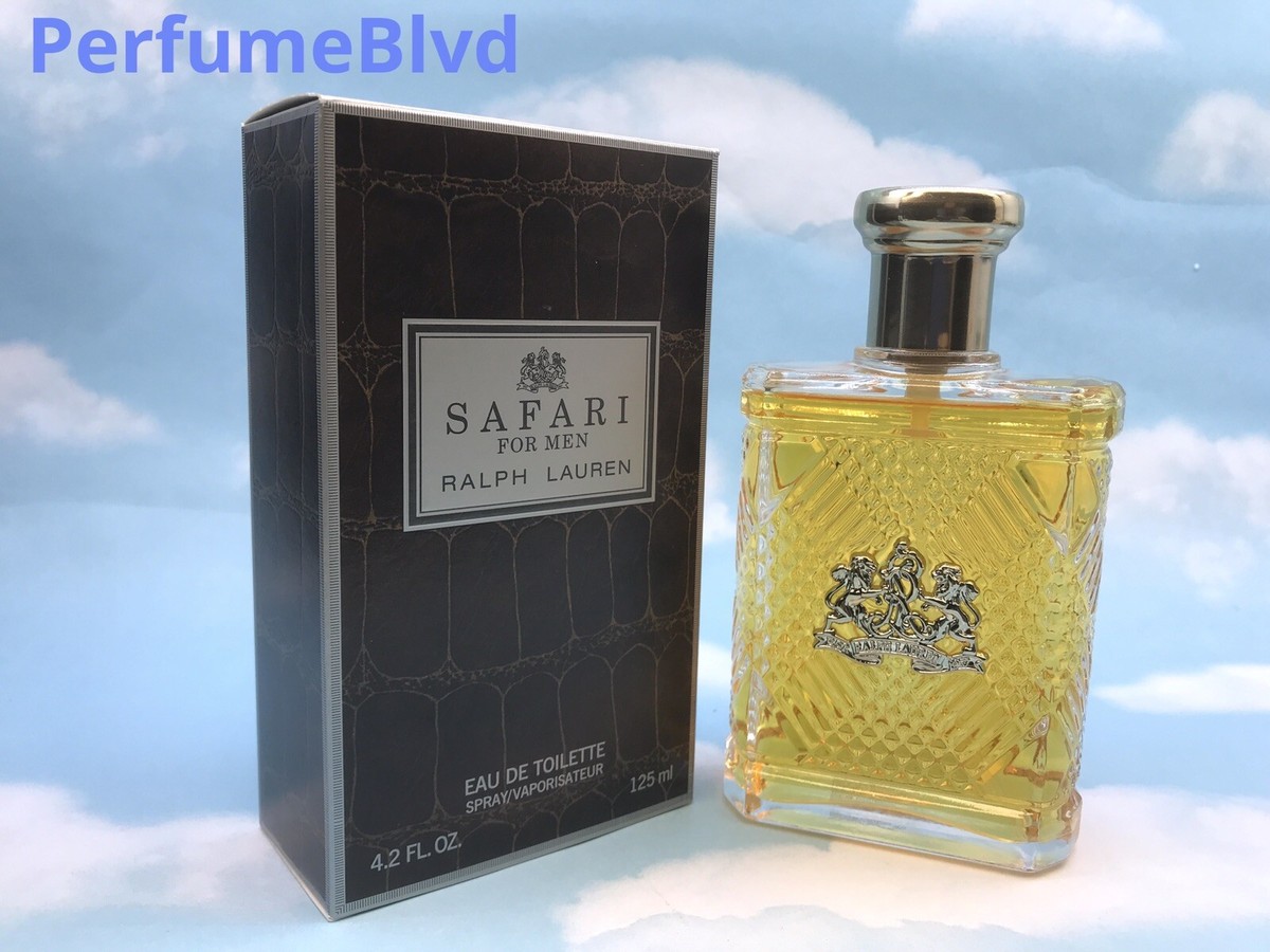 SAFARI RALPH LAUREN 4.2 FL.OZ 125 ML EAU DE TOILETT SPRAY FOR MEN