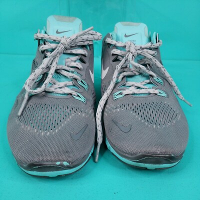 Nike Women's Free 5.0 TR Fit 4 629496-200 Grey Mint Running Shoes