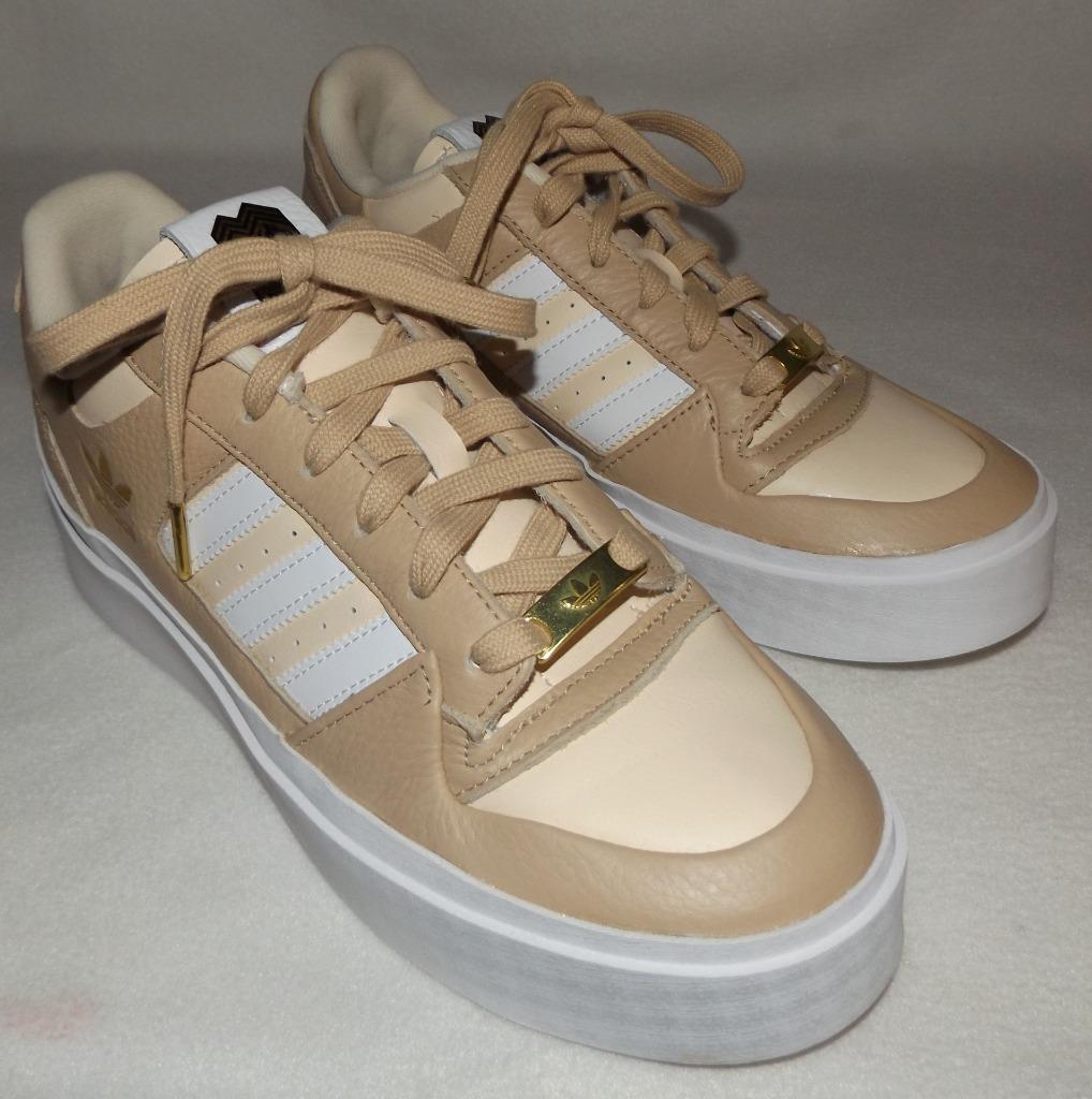 Women's Adidas Forum Bonega Originals Shoes Sneakers Magic Beige