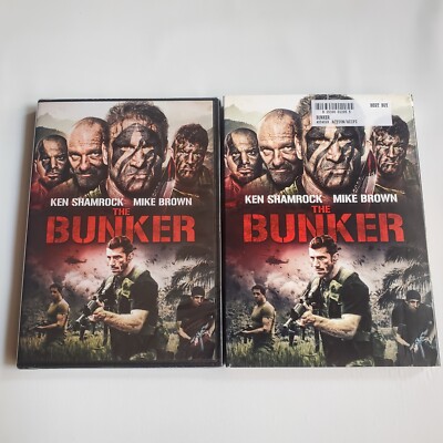 NEW The BUNKER 2014 DVD with Slipcase Ken Shamrock Mike Brown Jess Weber SEALED