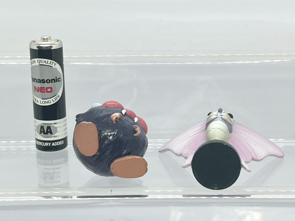Pokemon Monster Collection Venonat Venomoth Figure Tomy Toy 1998