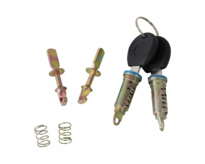 Kit Serrure De Porte + 2 Clés Pour SEAT Ibiza Cordoba VW Polo - Barillet Avant Complet