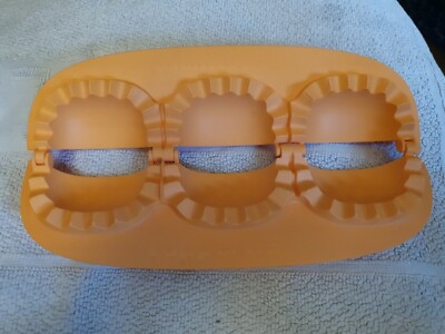 Tupperware Tupper 1-2-3 Teig-Falle orange Teigtaschen Ravioli