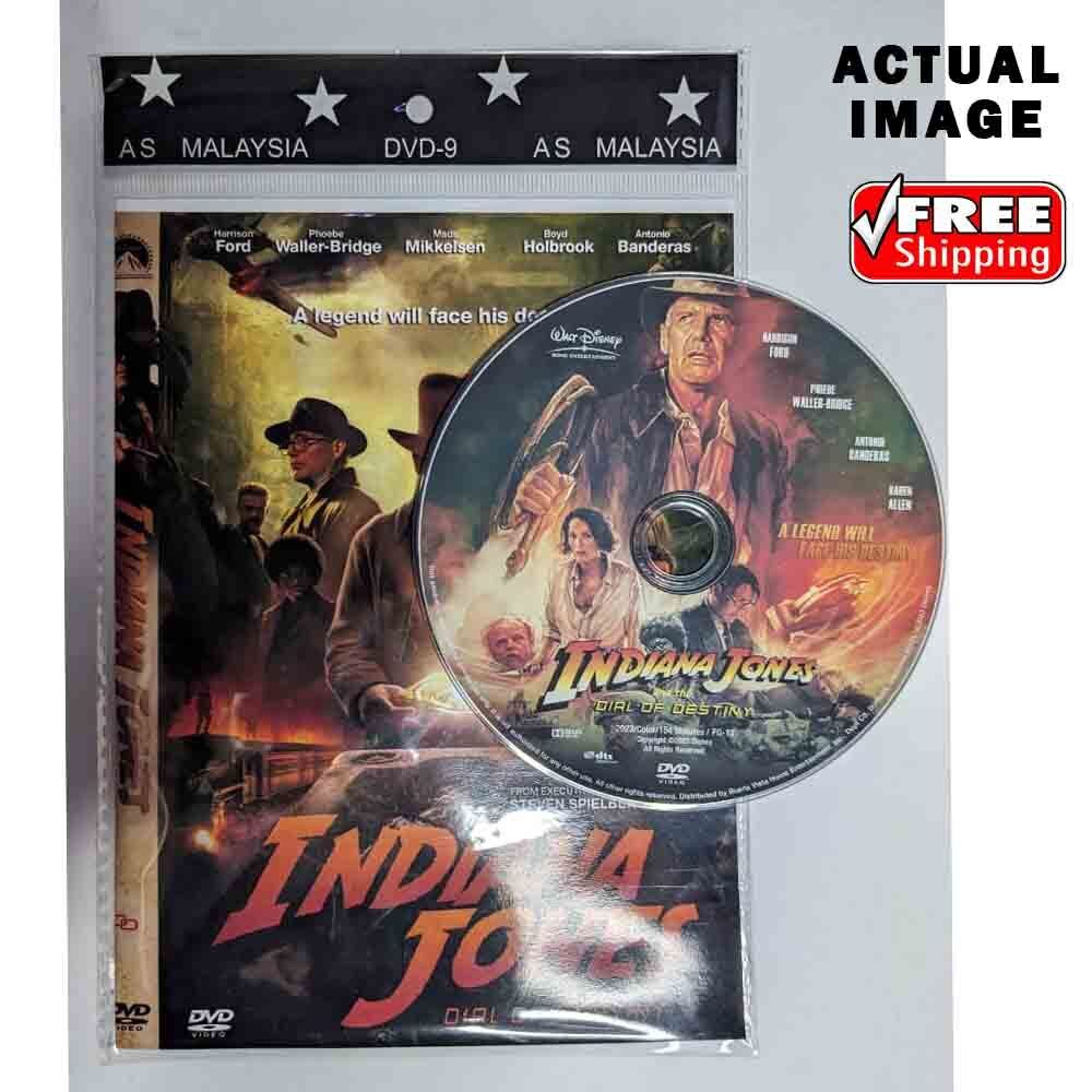 Indiana Jones and the Dial of Destiny (2023)-Blu-ray HD Movie 1 Disc All  Region