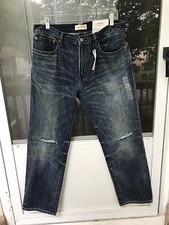 MENS GAP 1969 ORIGINAL STRAIGHT MID RISE 100% COTTON SIZE 34X30