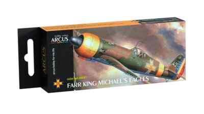 #4001 Arcus FARR King Michael's Eagles Enamel Paint Set
