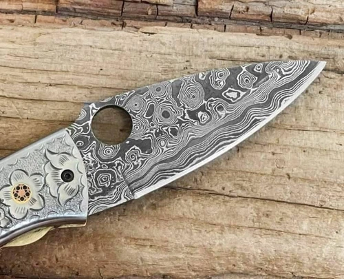 Drop Point Knife Company Stainless Steel Blade Collectible Knife Survival Handle - Picture 8 of 10