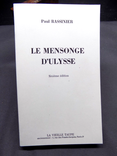 Le mensonge d'Ulysse Paul Rassinier 6e édition - Photo 1/5
