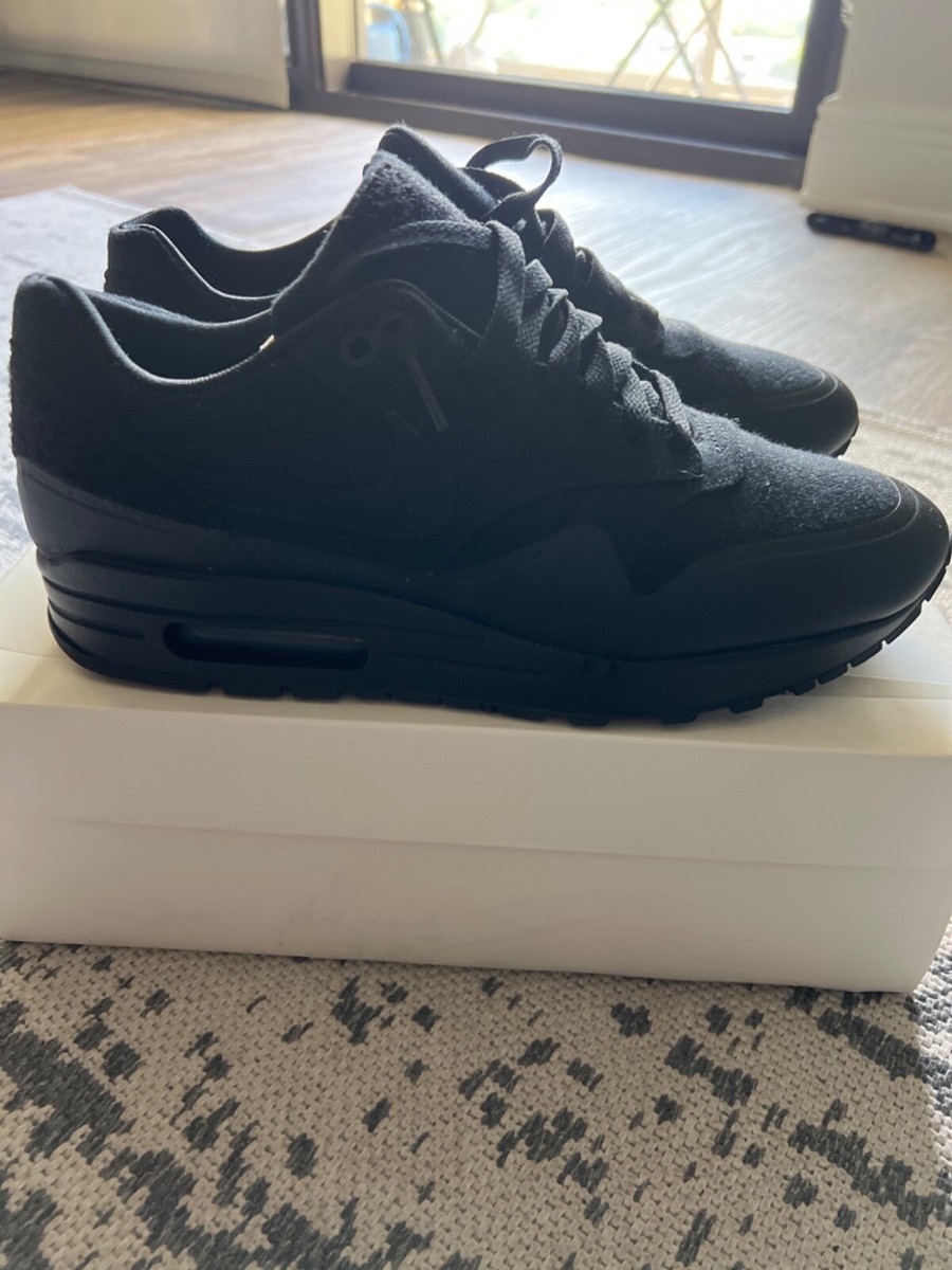 nike air max 1 patch black