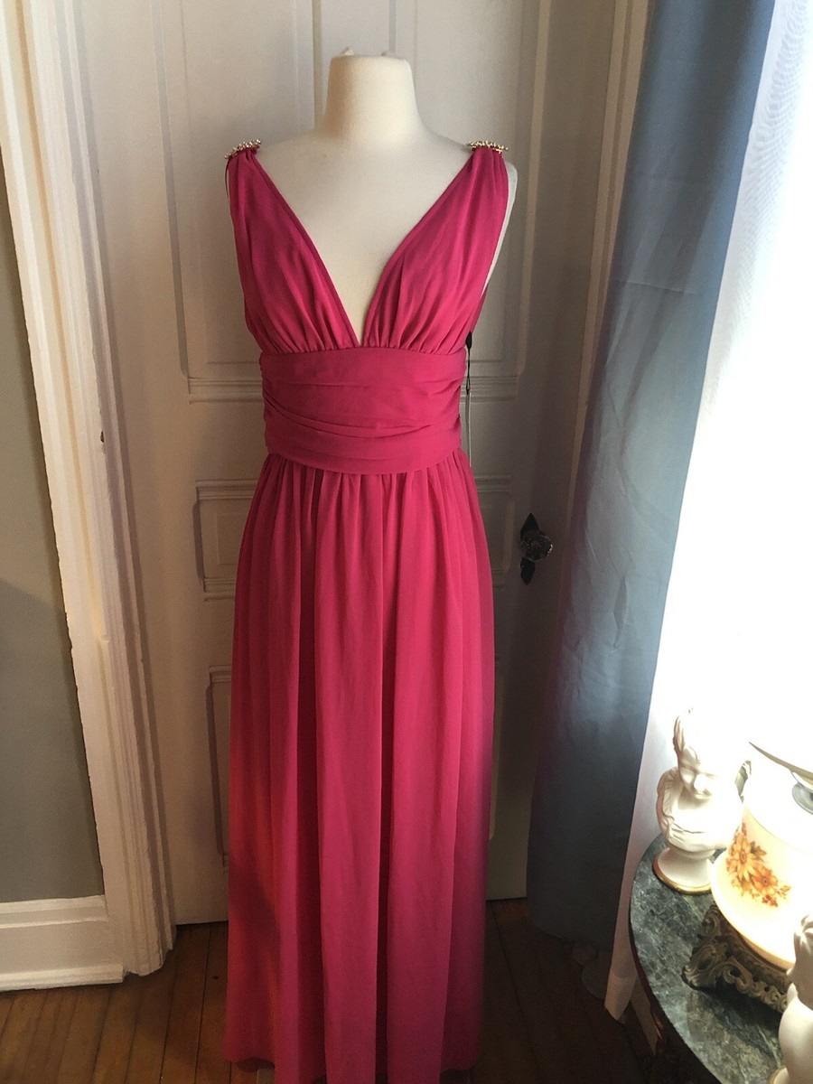 EVER PRETTY FORMAL RED DRESS-NWT-SIZE6-2 PIN ON PENDENTS-GORGEOUS!! | eBay