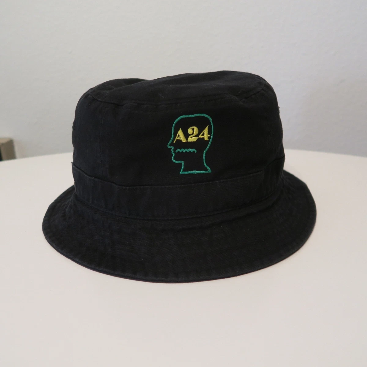 A24 x Brain Dead Bucket Hat 2020 Rare Cap Black Logo l/XL Large X