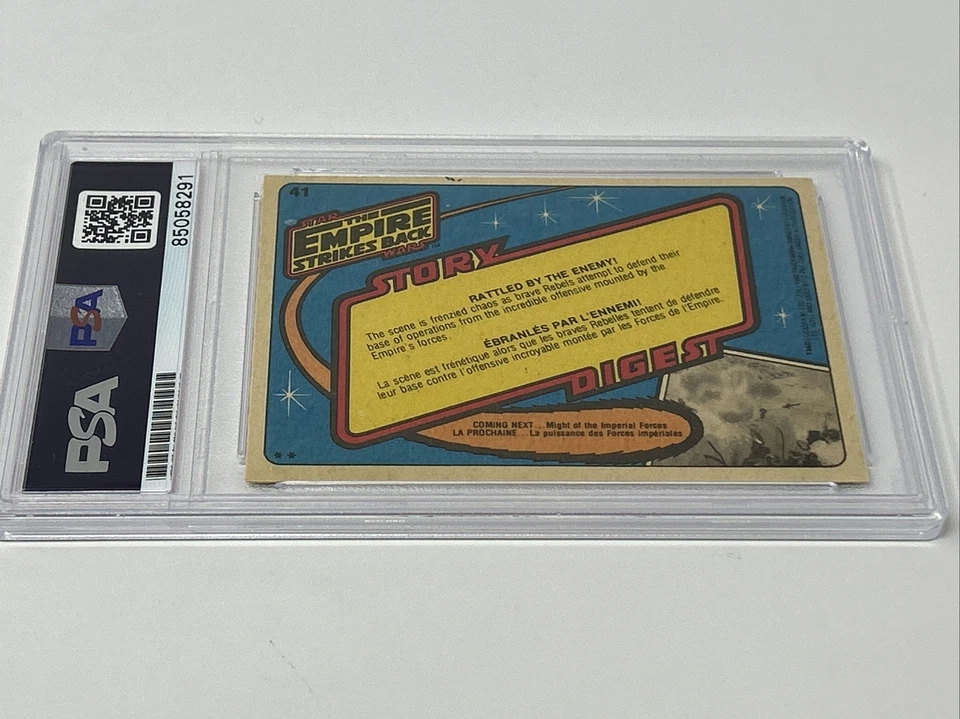 1980 OPC Star Wars Empire Strikes Back #41 Richard Edlund Signed Auto PSA DNA - Image 3 of 3