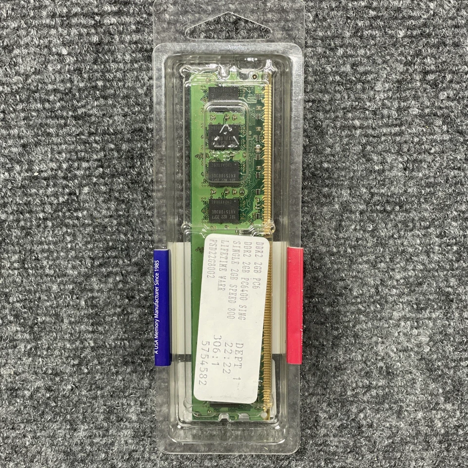 Sealed Patriot Memory PSD22G8002 2GB PC2 6400 SDRAM Module RAM - Image 3 of 4