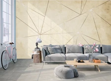 3D Simple Line Graphic ZHUA415 Wallpaper Wall Murals Removable Self-adhesive Ann