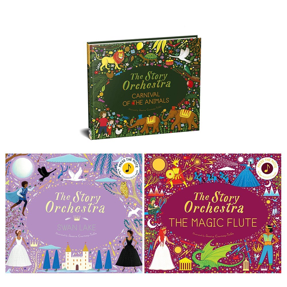 Story Orchestra Collection 3 Books Set By Jessica Courtney Tickle Hardcover NEW - Image 2