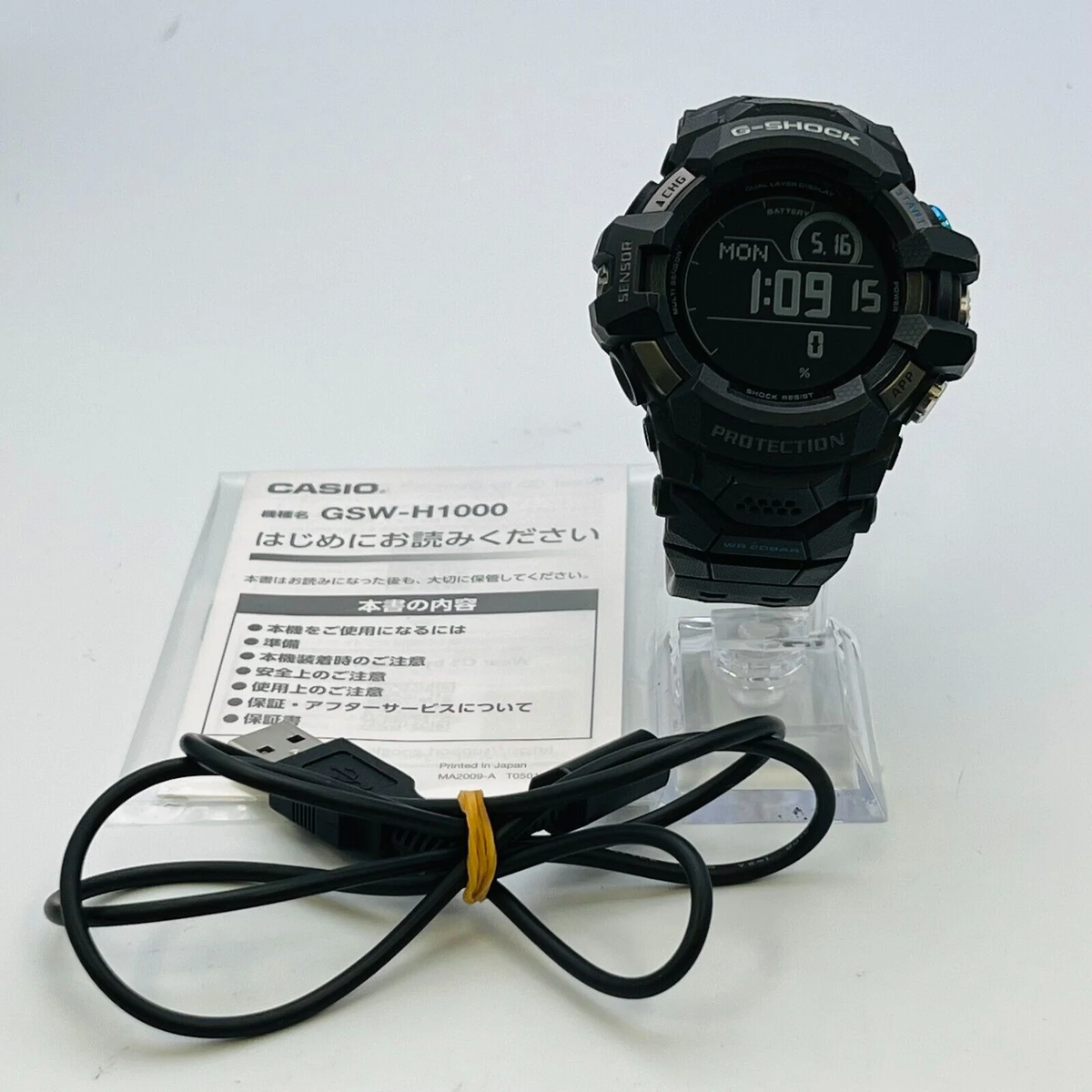 CASIO G-SHOCK G-SQUAD PRO GSW-H1000-1JR shock resist CASIO G-SHOCK G-SQUAD PRO GSW-H1000-1JR shock resist