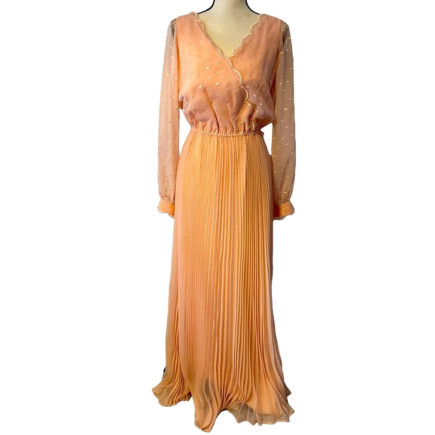 Vestidos de Gasa eveningwear 1960s Vintage
