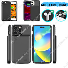 Battery Charger Case Power Bank For iPhone 6 7 8 X XR 11 12 13 14 Charging Cover