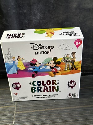 Disney Color Brain Game Mickey Mouse Minnie Mouse Quiz Party Game Complete