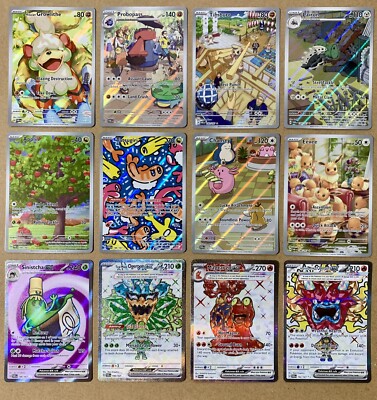 Pokemon Twilight Masquerade Near Complete Master Base Set Promo
