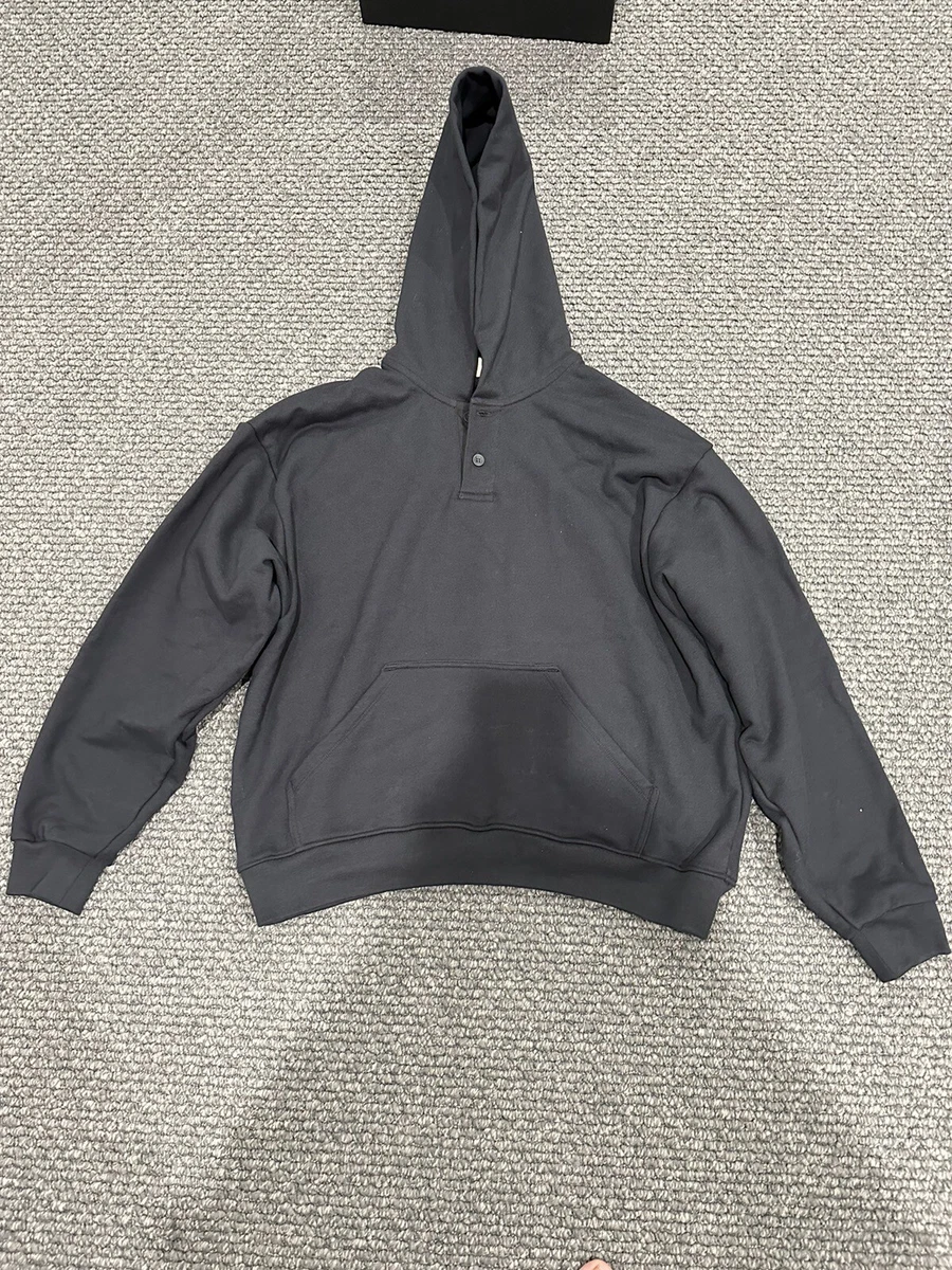 Fear Of God Everyday Henley Hoodie Size Small eBay