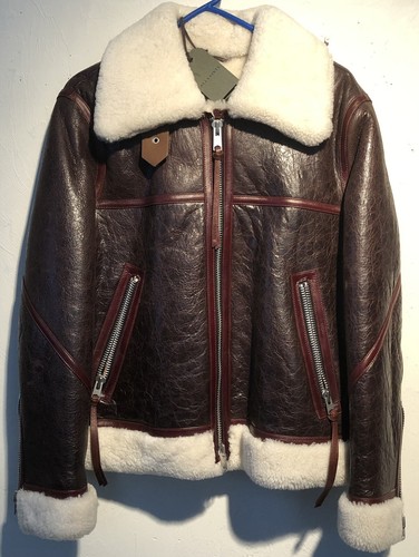 all saints elder shearling jacket