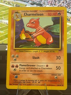 Base Set #024/102 Charmeleon