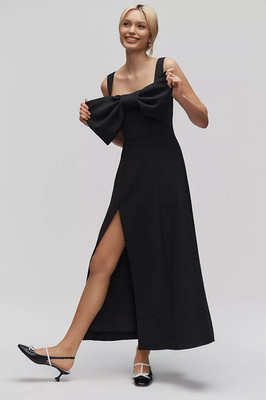 NWOT Anthropologie The Wolf Gang Cinta Bow Midi Dress size XL