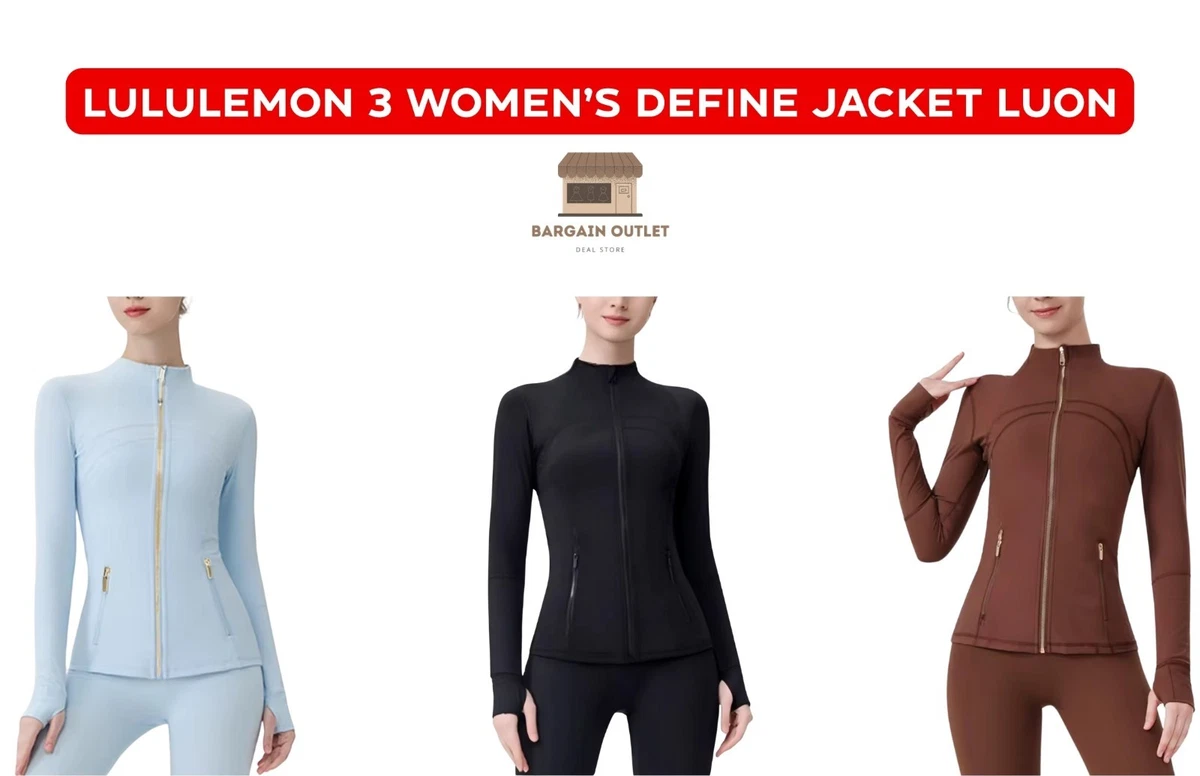 Lululemon Define Black Activewear Jackets for Women for sale | eBay