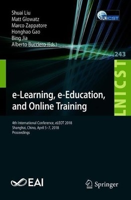 e-Learning, e-Education, and Online Training - 9783319937182
