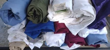*Lot Of 20* Scrub Tops, Woman's Small, Various Colors NEW with minor blemishes