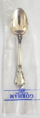 Gorham CHANTILLY Sterling Silver TEASPOON - 5 7/8" - New in Package